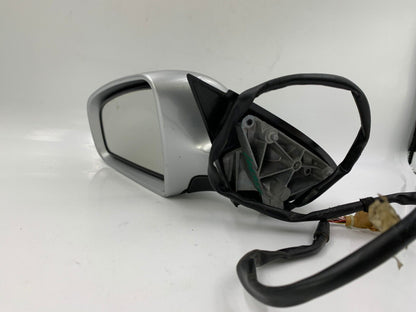 2002-2008 Audi A4 Driver Side View Power Door Mirror Silver OEM H01B20016