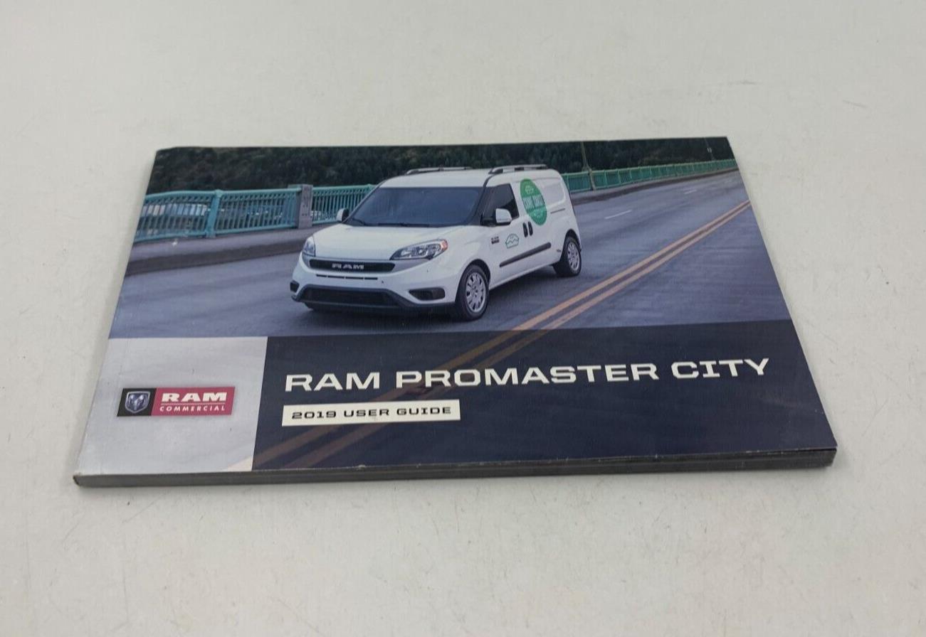 2019 Ram Promaster Owners Manual Handbook OEM B04B15034