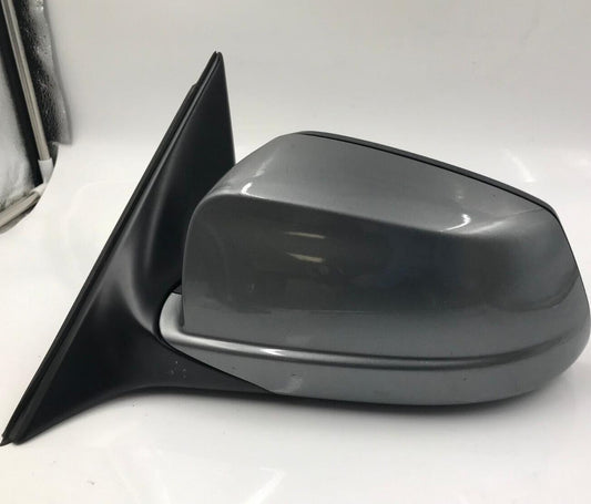 2012-2013 BMW 550i Driver Side View Power Door Mirror Gray OEM F04B20014