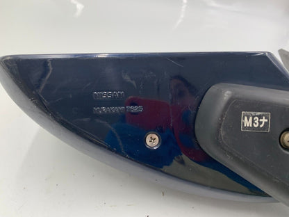 2003-2007 Infiniti G35 Driver Side View Power Door Mirror Blue OEM C03B40023