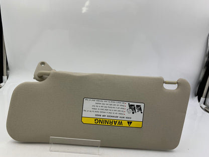 2007-2009 Mitsubishi Outlander Passenger Sun Visor Sunvisor Gray OEM B03B40062