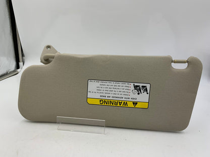 2007-2009 Mitsubishi Outlander Passenger Sun Visor Sunvisor Gray OEM B03B40062