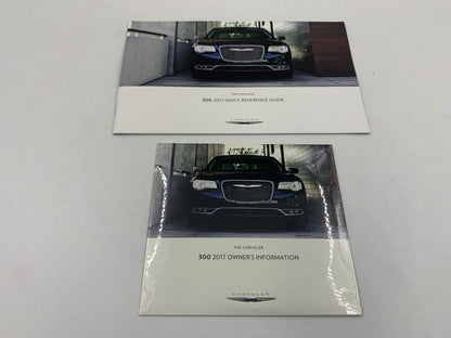 2017 Chrysler 300 Owners Manual Handbook OEM G01B38051