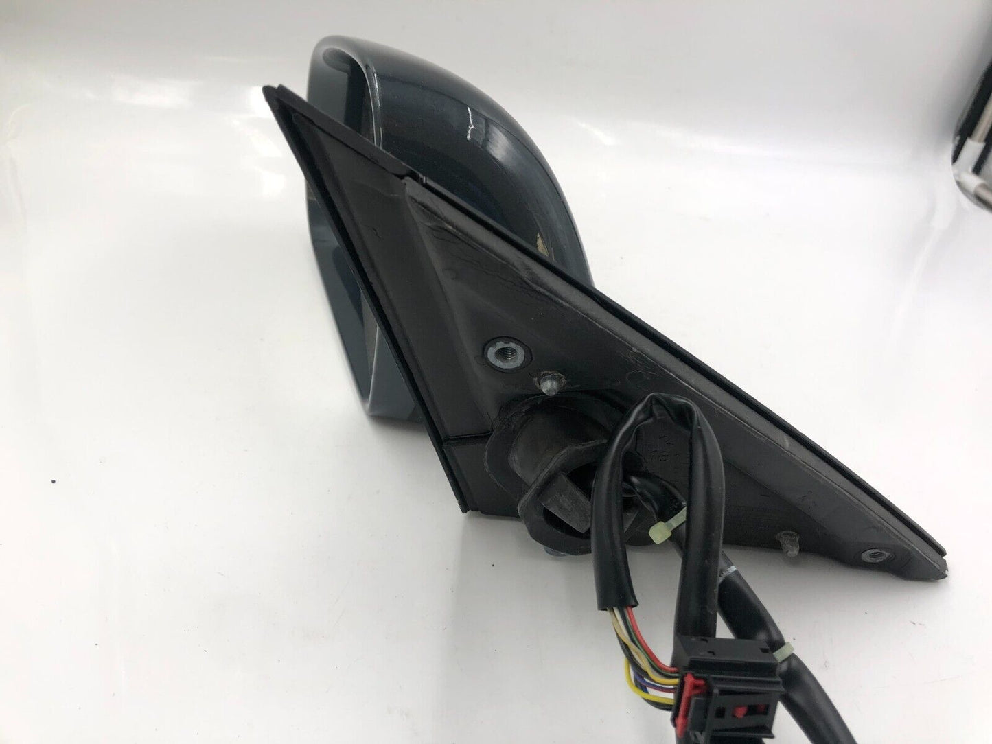 2009 Audi A4 Driver Side View Power Door Mirror Gray OEM C03B08037