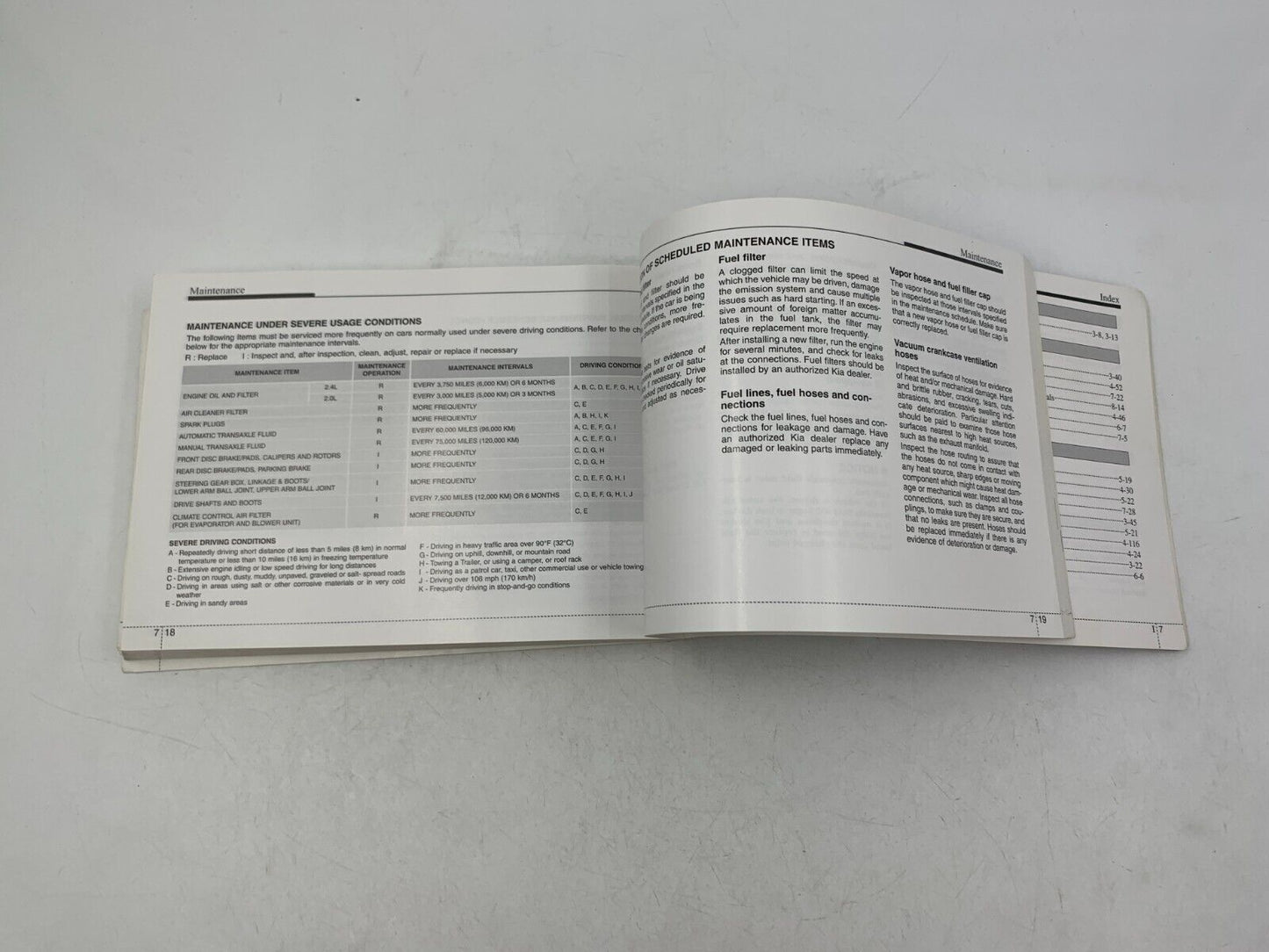 2012 Kia Optima Owners Manual Handbook OEM D04B01024