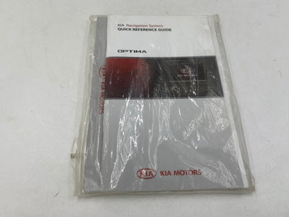 2012 Kia Optima Owners Manual Case Handbook Set with Case OEM C01B12028