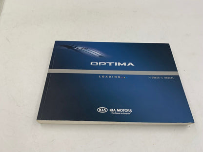 2012 Kia Optima Owners Manual Case Handbook Set with Case OEM C01B12028