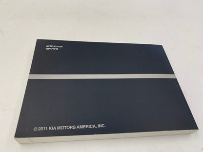 2012 Kia Optima Owners Manual Case Handbook Set with Case OEM C01B12028