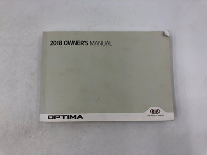 2018 Kia Optima Owners Manual Handbook Set with Case OEM F03B52043