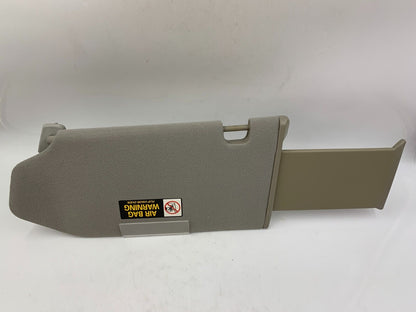 2005 Nissan Maxima Passenger Sun Visor Sunvisor Gray Illumination OEM J01B36013