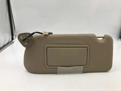 2003-2007 Cadillac CTS Driver Sun Visor Sunvisor Brown Illuminated OEM G01B51064