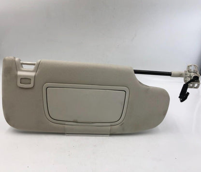 2015-2016 Ford Fusion Passenger Sun Visor Sunvisor Gray Illumination J01B45082