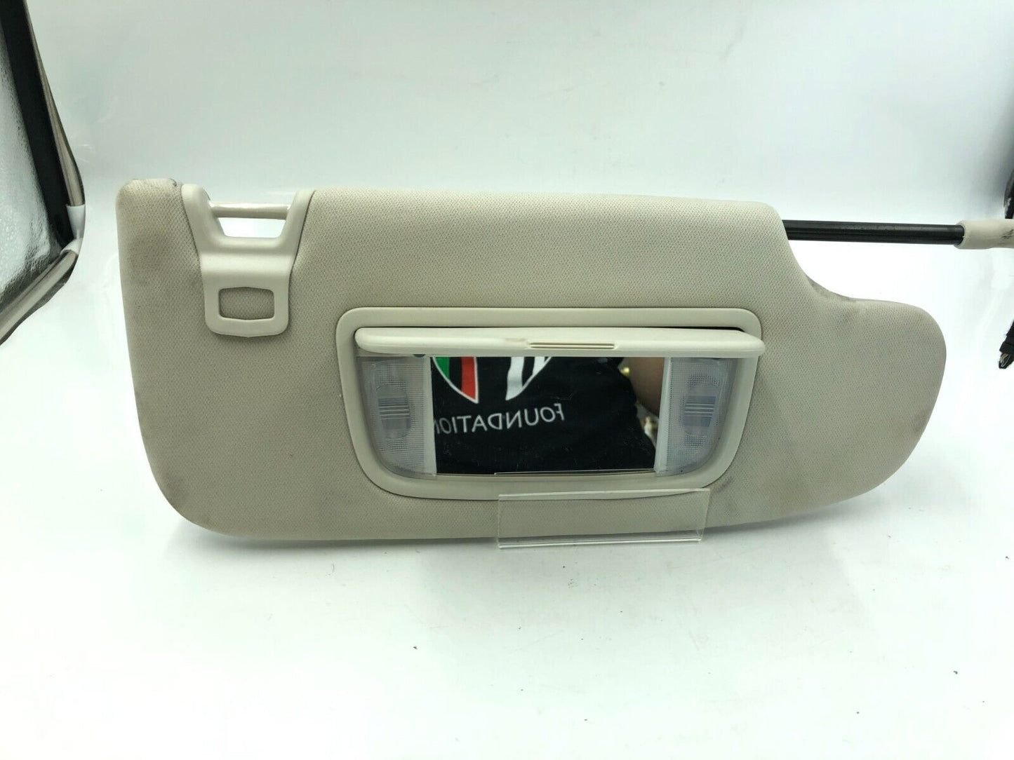 2015-2016 Ford Fusion Passenger Sun Visor Sunvisor Gray Illumination J01B45082