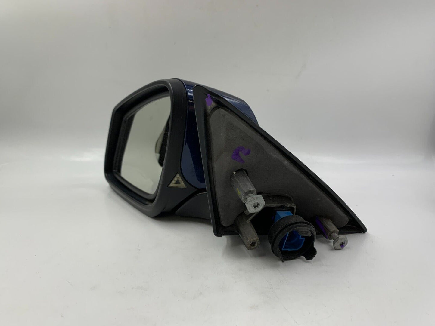 2009-2012 BMW 750i Driver Side View Power Door Mirror Blue BSA OEM B01B23016