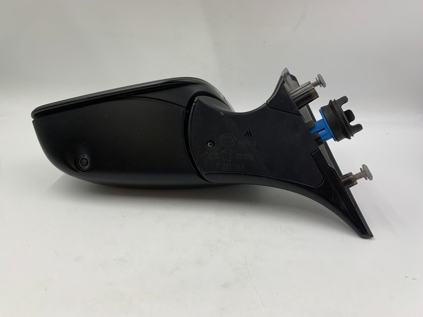 2009-2012 BMW 750i Driver Side View Power Door Mirror Blue BSA OEM B01B23016