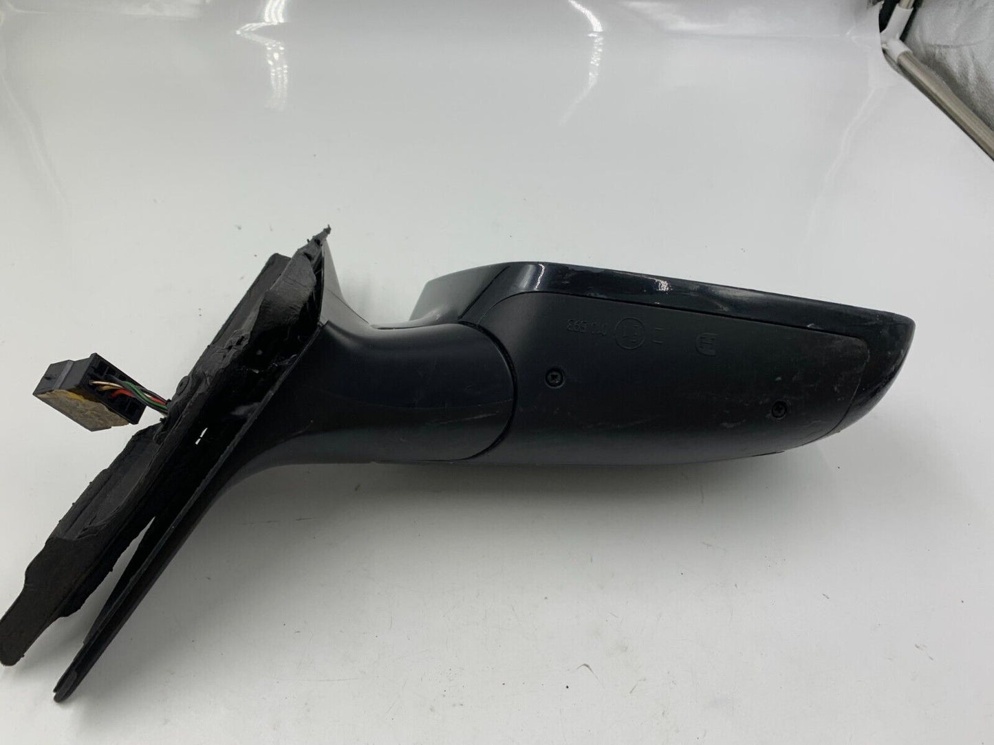 2001-2004 Audi A6 Passenger Side View Power Door Mirror Black OEM C03B28018