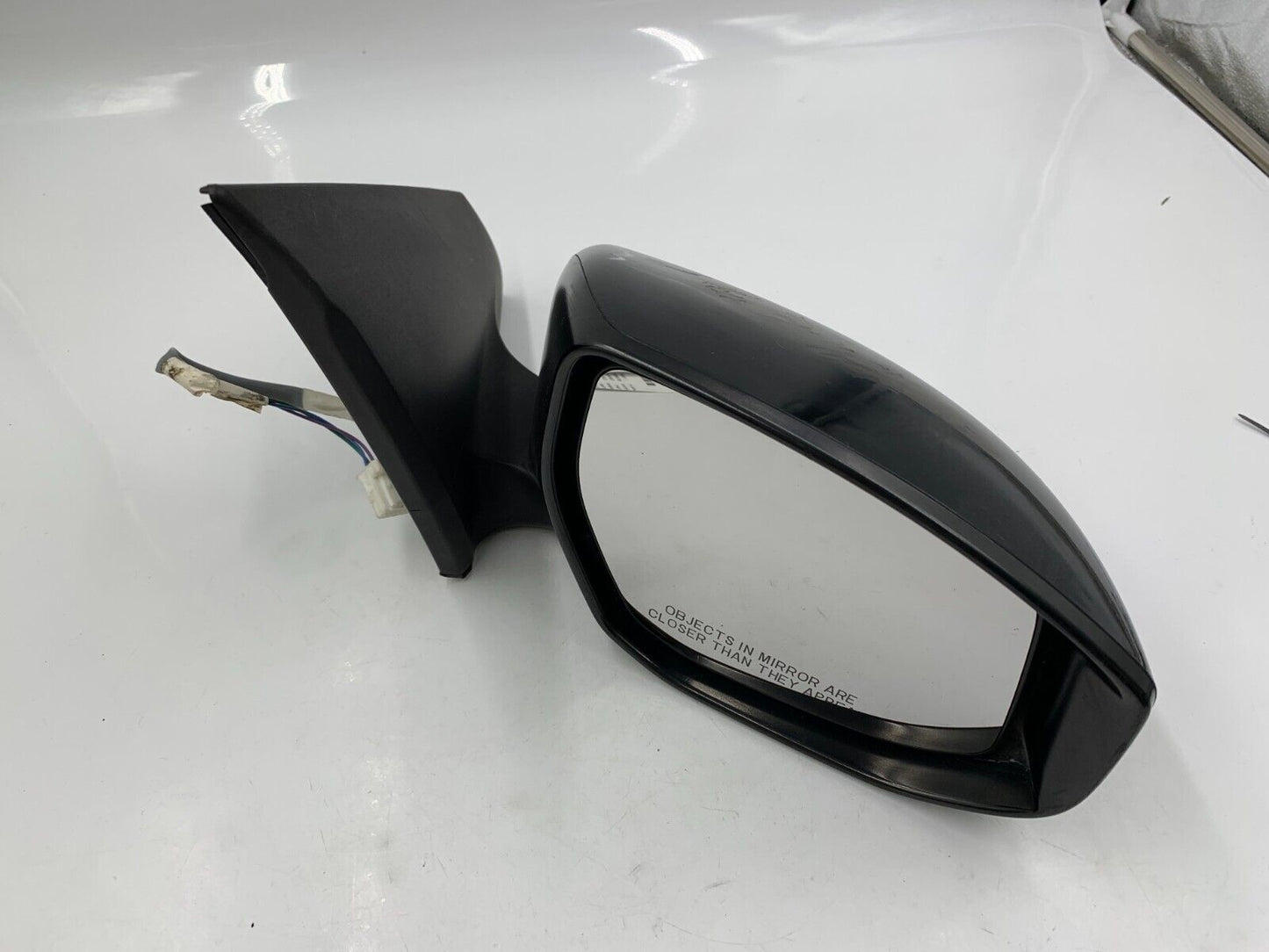 2013-2015 Nissan Sentra Passenger Side View Power Door Mirror Black B02B53020