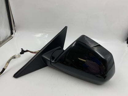 2003-2007 Cadillac CTS Driver Side View Power Door Mirror Black OEM E02B55052