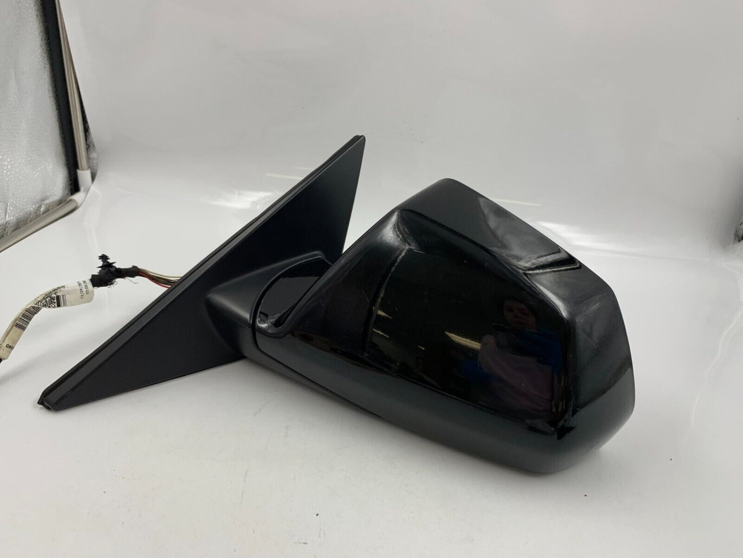 2003-2007 Cadillac CTS Driver Side View Power Door Mirror Black OEM E02B55052