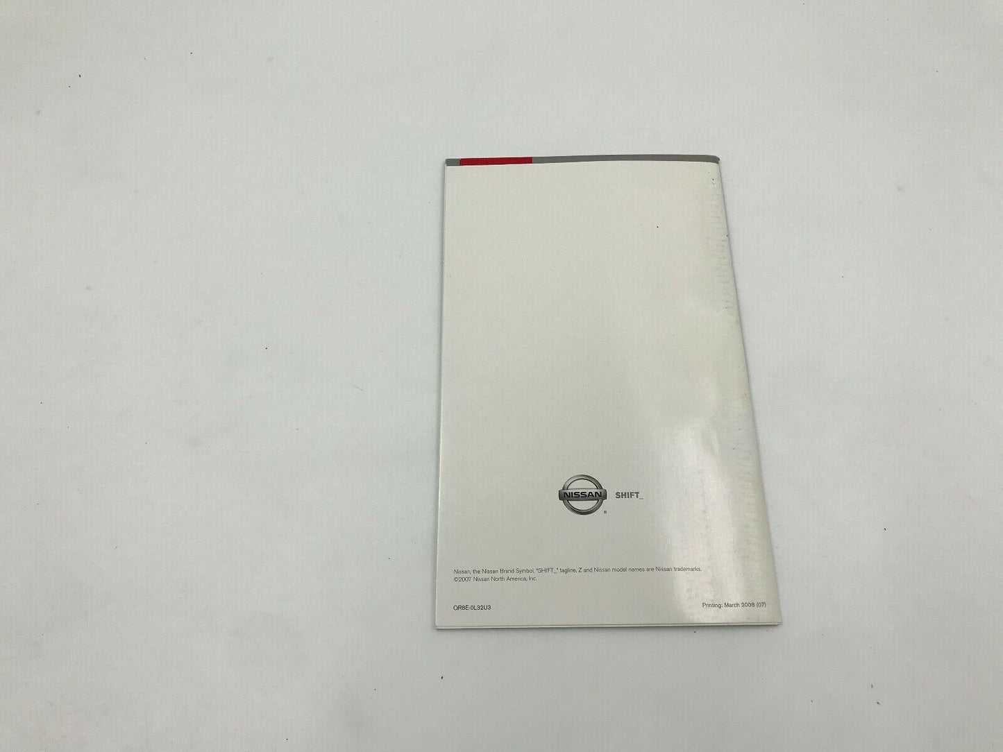 2008 Nissan Altima Owners Manual Handbook Set with Case OEM A01B20018