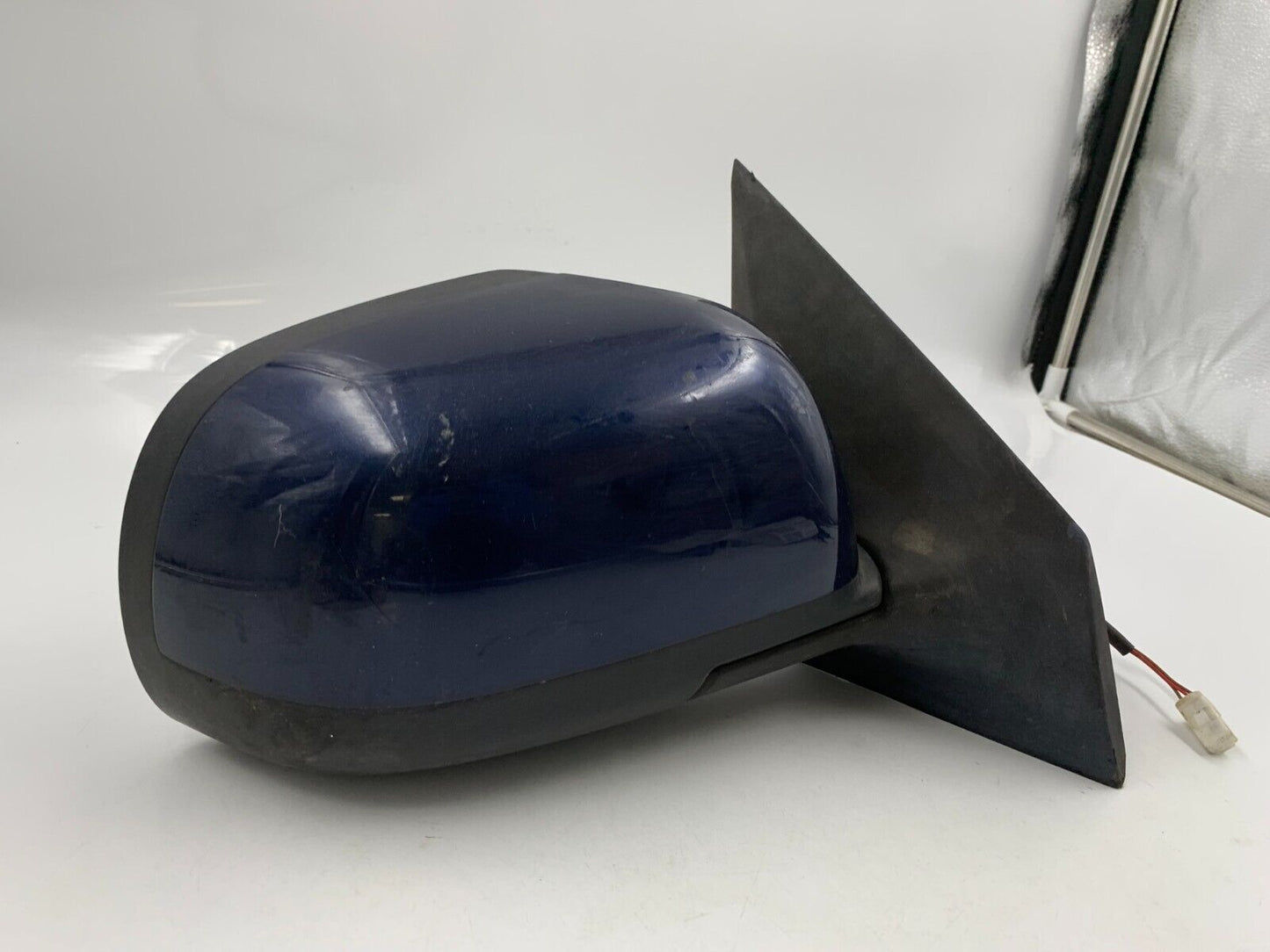 2012-2014 Nissan Versa Passenger Side View Power Door Mirror Blue OEM G03B02051