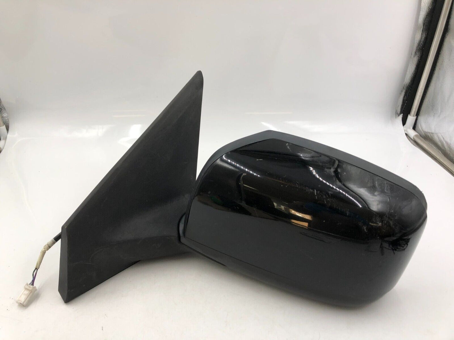 2008-2015 Nissan Rogue Driver Side View Power Door Mirror Black OEM B01B28028