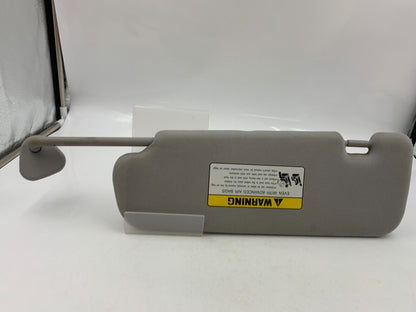 2011-2015 Hyundai Sonata Passenger Sun Visor Sunvisor Gray Illuminated F01B51051