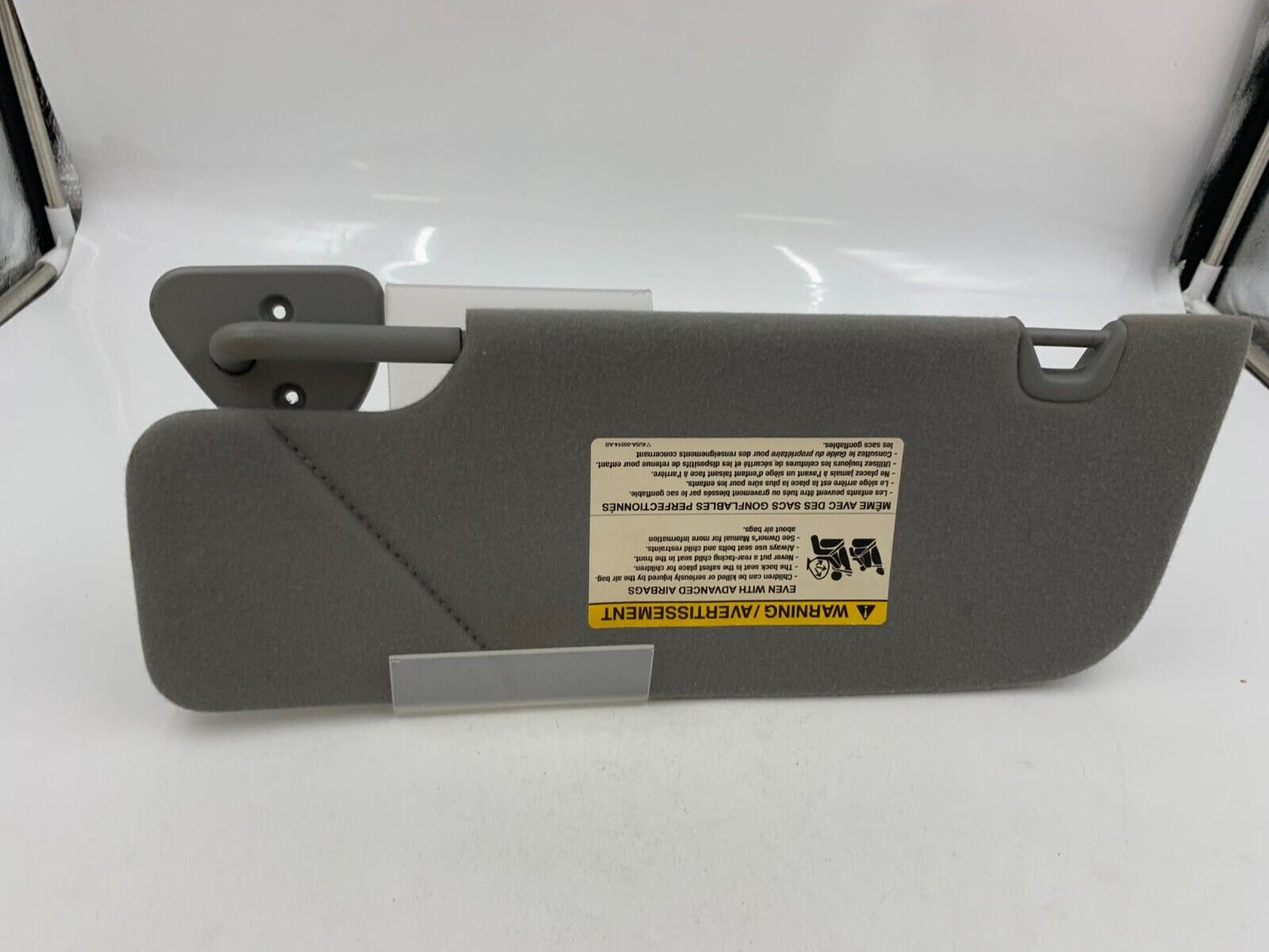 2005-2011 Ford Mustang Passenger Sun Visor Sunvisor Gray OEM D02B02056