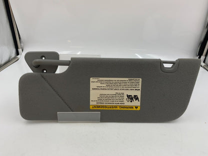 2005-2011 Ford Mustang Passenger Sun Visor Sunvisor Gray OEM D02B02056