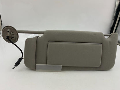 2005-2007 Cadillac STS Driver Sun Visor Sunvisor Gray Illuminated OEM B01B12056