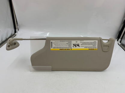 2011-2019 Dodge Journey Passenger Sun Visor Sunvisor Gray OEM F02B54052