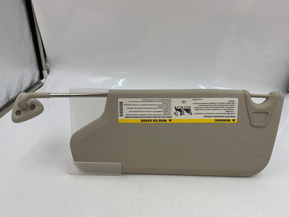 2011-2019 Dodge Journey Passenger Sun Visor Sunvisor Gray OEM F02B54052