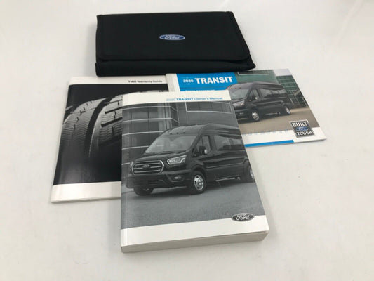 2020 Ford Transit Owners Manual Handbook Set with Case OEM C01B17047