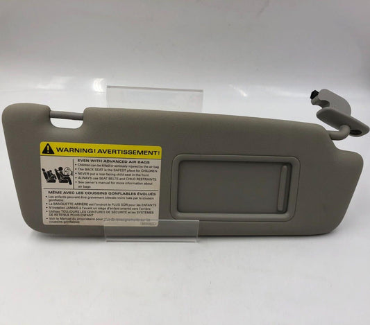 2002-2008 Audi A4 Sedan Passenger Sun Visor Sunvisor Gray Illuminated F04B24086