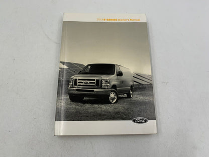 2013 Ford E-Series Owners Manual Handbook Set with Case OEM B01B05011