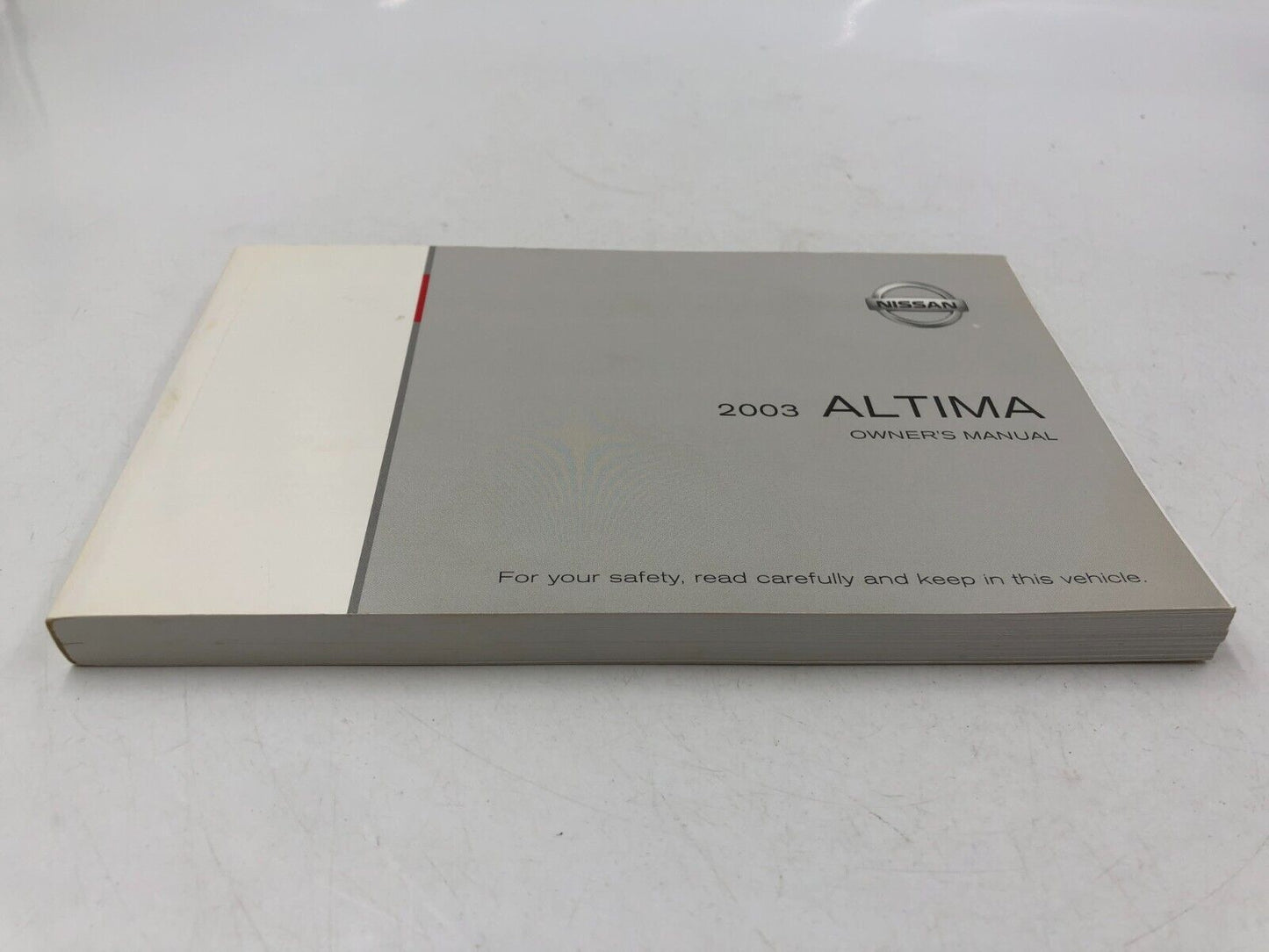 2003 Nissan Altima Owners Manual OEM C02B09050