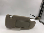 2006-2009 Ford Fusion Passenger Sun Visor Sunvisor Gray Illumination G01B32064