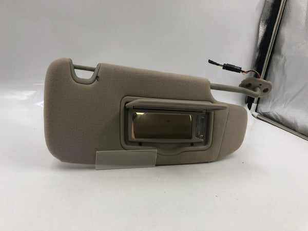 2006-2009 Ford Fusion Passenger Sun Visor Sunvisor Gray Illumination G01B32064