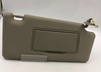 2008-2015 Nissan Rogue Passenger Visor Sunvisor Gray Illumination OEM G01B14060