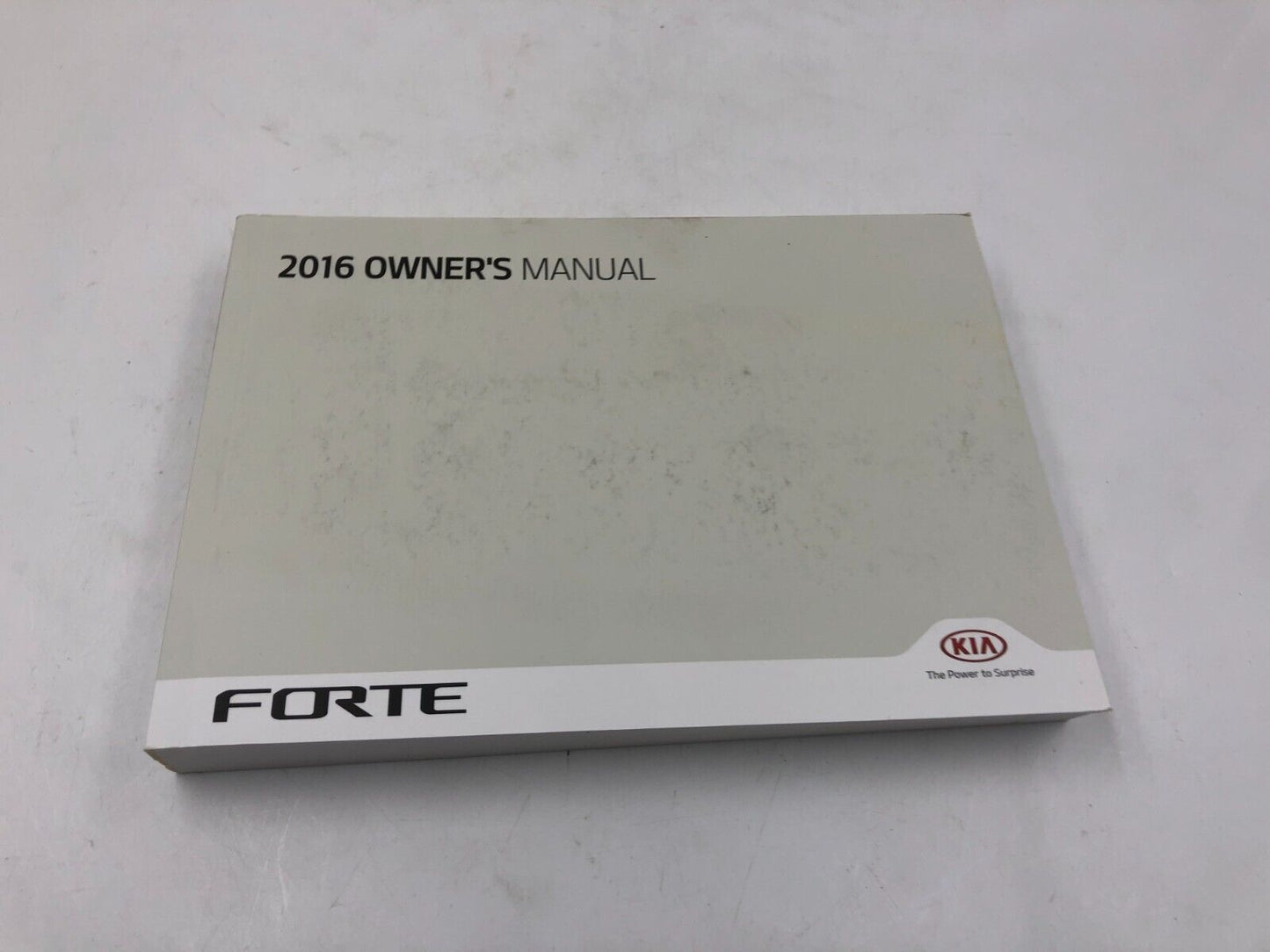 2016 Kia Optima Sedan Owners Manual Handbook Set with Case OEM F01B06085