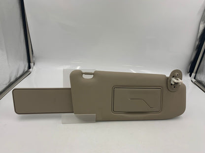 2010-2013 Suzuki Kizashi Passenger Sun Visor Sunvisor Illuminated Tan A03B19063