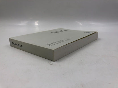 2013 Hyundai Sonata Owners Manual Handbook OEM E02B10035