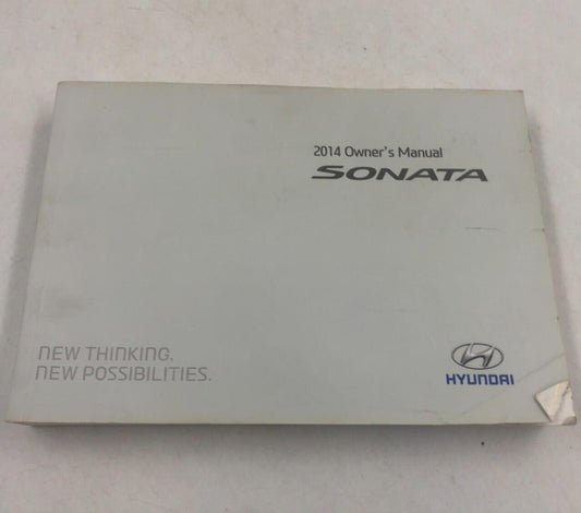 2014 Hyundai Sonata Owners Manual Handbook OEM F04B23058