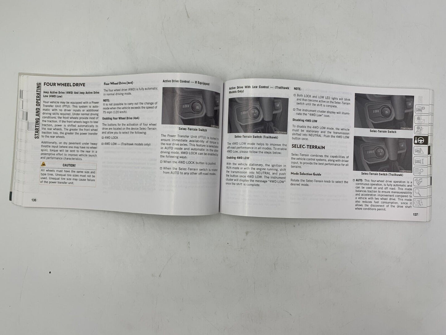 2020 Jeep Renegade Owners Manual Handbook Set OEM A02B50045