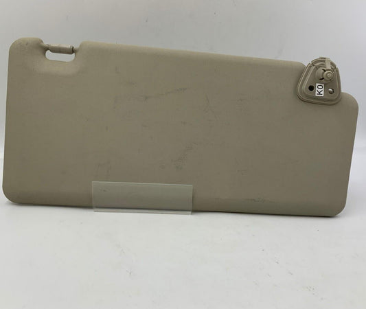 2008-2010 Nissan Rogue Passenger Sun Visor Sunvisor Gray OEM A02B46044