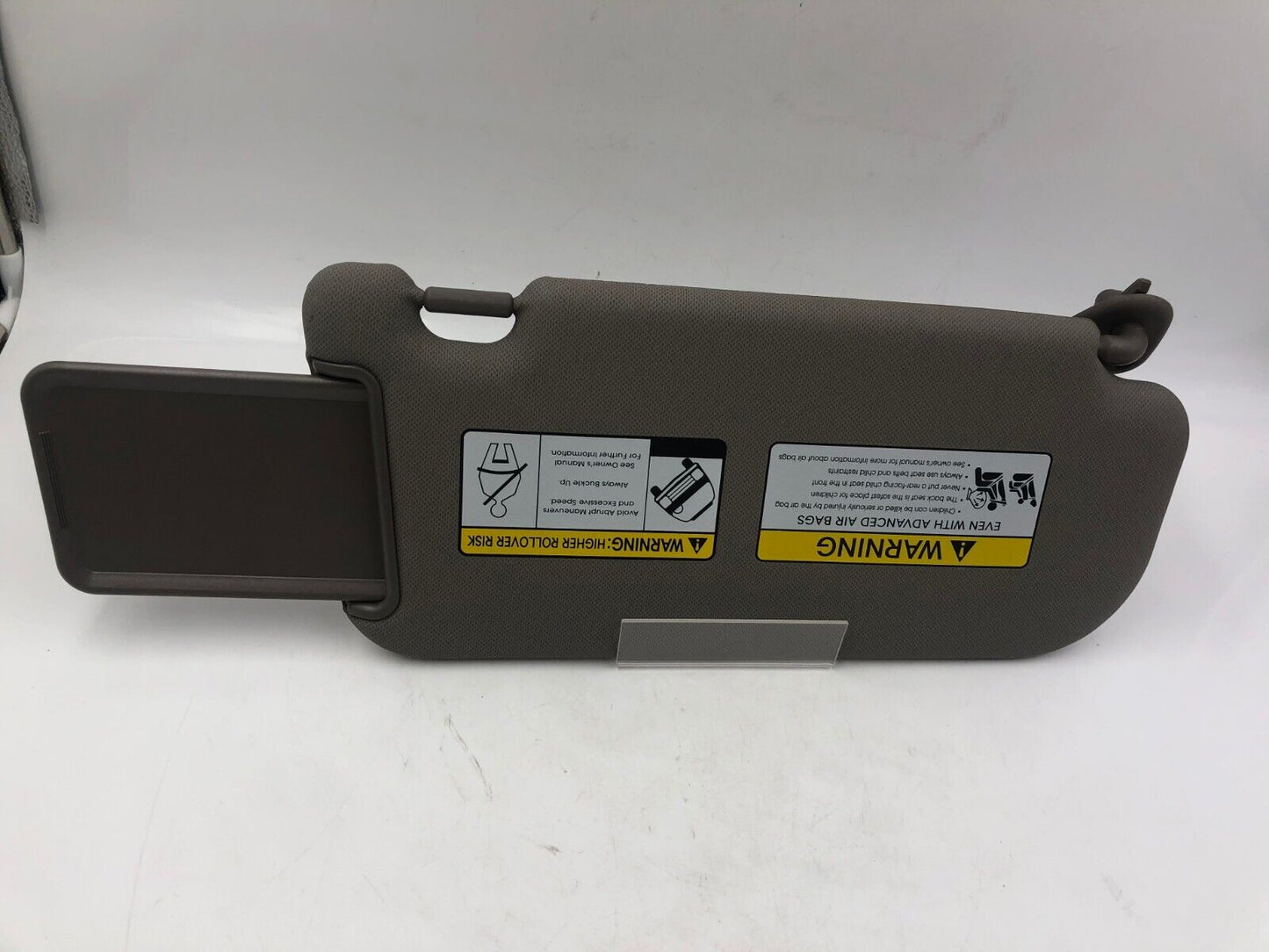 2010-2015 Hyundai Tucson Driver Sun Visor Sunvisor Gray OEM A02B32034