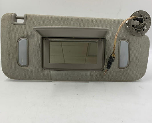 2010-2017 Chevrolet Equinox Passenger Sunvisor Gray Illuminated OEM A02B35048