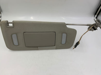 2010-2017 Chevrolet Equinox Passenger Sunvisor Gray Illuminated OEM A02B35048