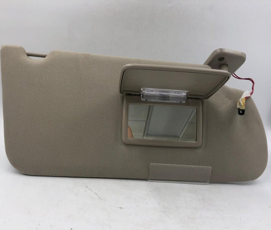 2009-2012 Ford Flex Passenger Sun Visor Sunvisor Gray Illuminated OEM A03B50069