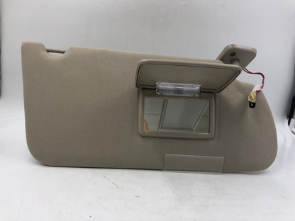 2009-2012 Ford Flex Passenger Sun Visor Sunvisor Gray Illuminated OEM A03B50069